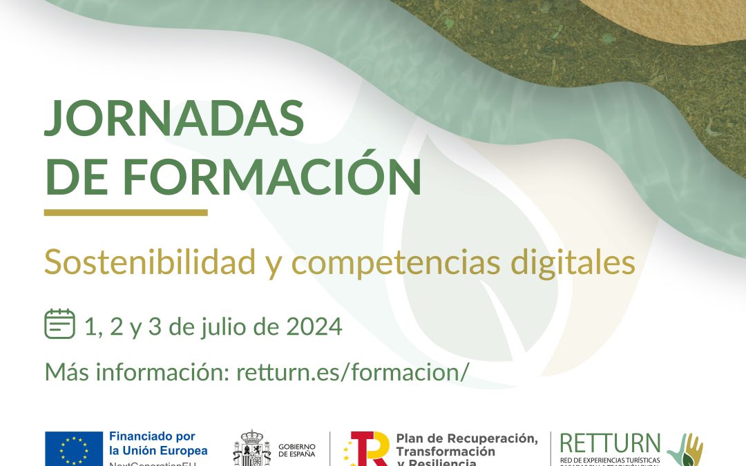 Jornadas de formación en sostenibilidad y competencias digitales para el turismo rural dentro del proyecto Retturn